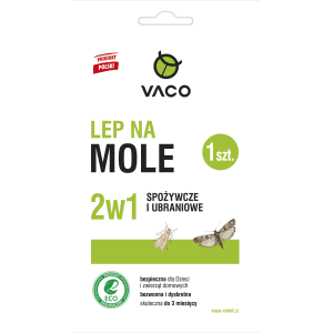 VACO ECO Lep na mole spożywcze i ubraniowe (2w1) - 1 szt.