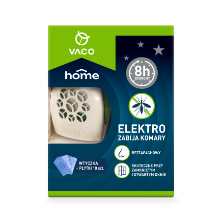 VACO HOME Elektro + płyn na komary (30 nocy) - 30 ml