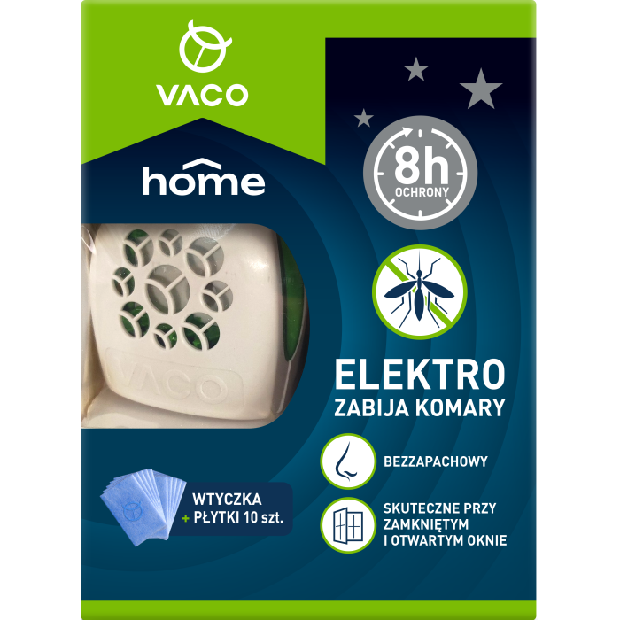 VACO HOME Elektro + płytki na komary - 10 szt.