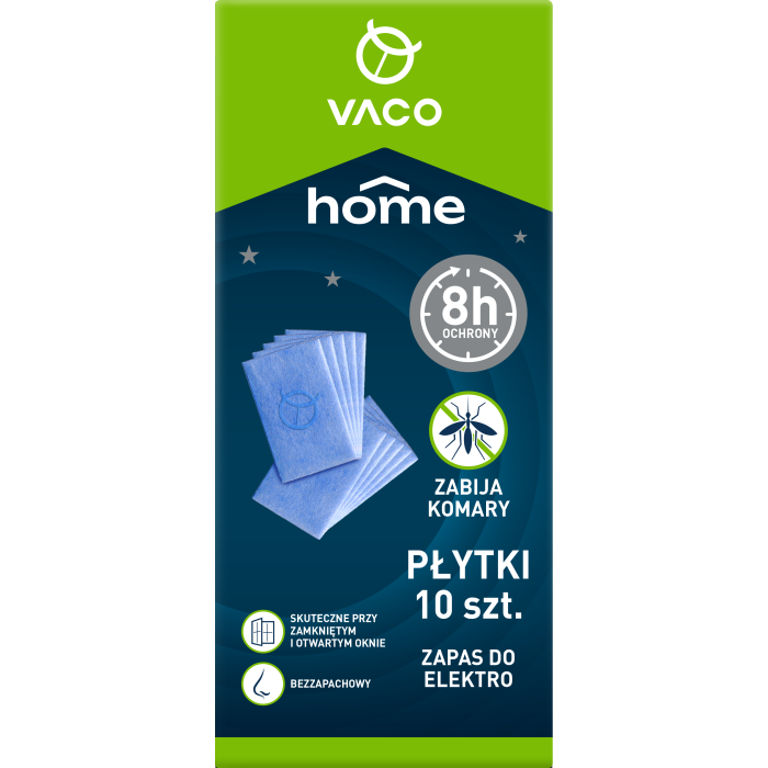 VACO HOME Wkład do elektro - płytki na komary - 10 szt.