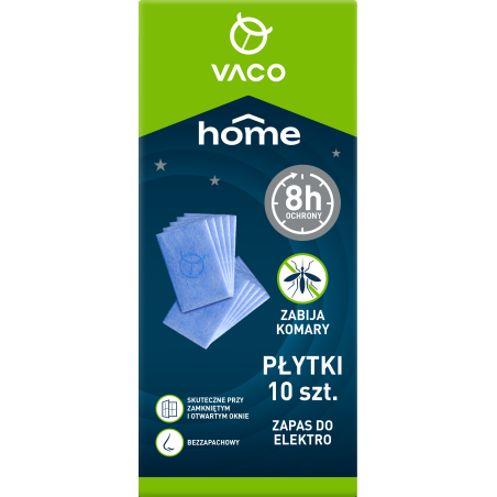 VACO HOME Wkład do elektro - płytki na komary - 10 szt.