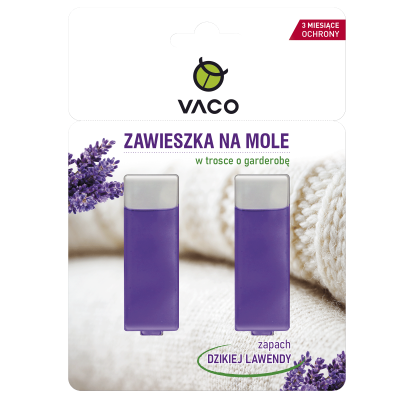 VACO Zawieszka na mole ubraniowe w żelu (Lavender) - 2 szt.