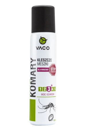 VACO Spray na komary, kleszcze i meszki bez deetu