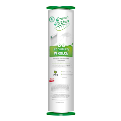 Skuteczny lep na muchy w rolce VACO GREEN GARDEN 100x25cm