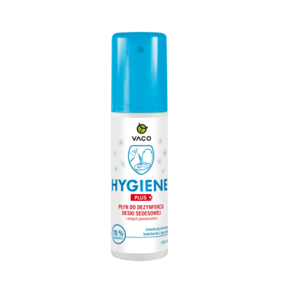 Skuteczny płyn do dezynfekcji powierzchni i sanitariatów VACO Hygiene 100ml