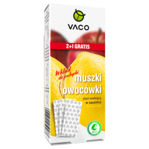 Skuteczny płyn do pułapki na muszki owocówki Citrone VACO 3szt