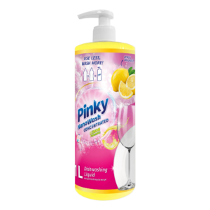 Skoncentrowany płyn do mycia naczyń Cytryna Pinky NanoWash 1L