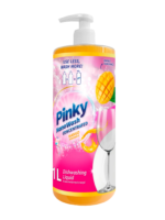 Pinky NanoWash koncentrat do mycia naczyń Mango 1 L z dozownikiem