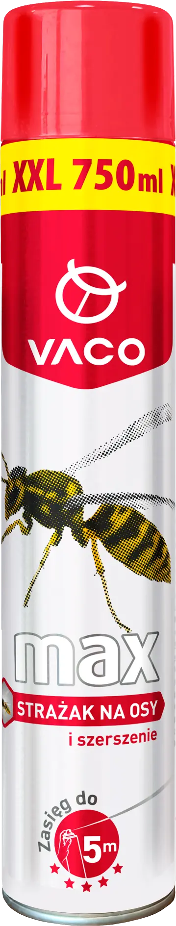 VACO MAX Strażak spray na osy i szerszenie XXL 750 ml