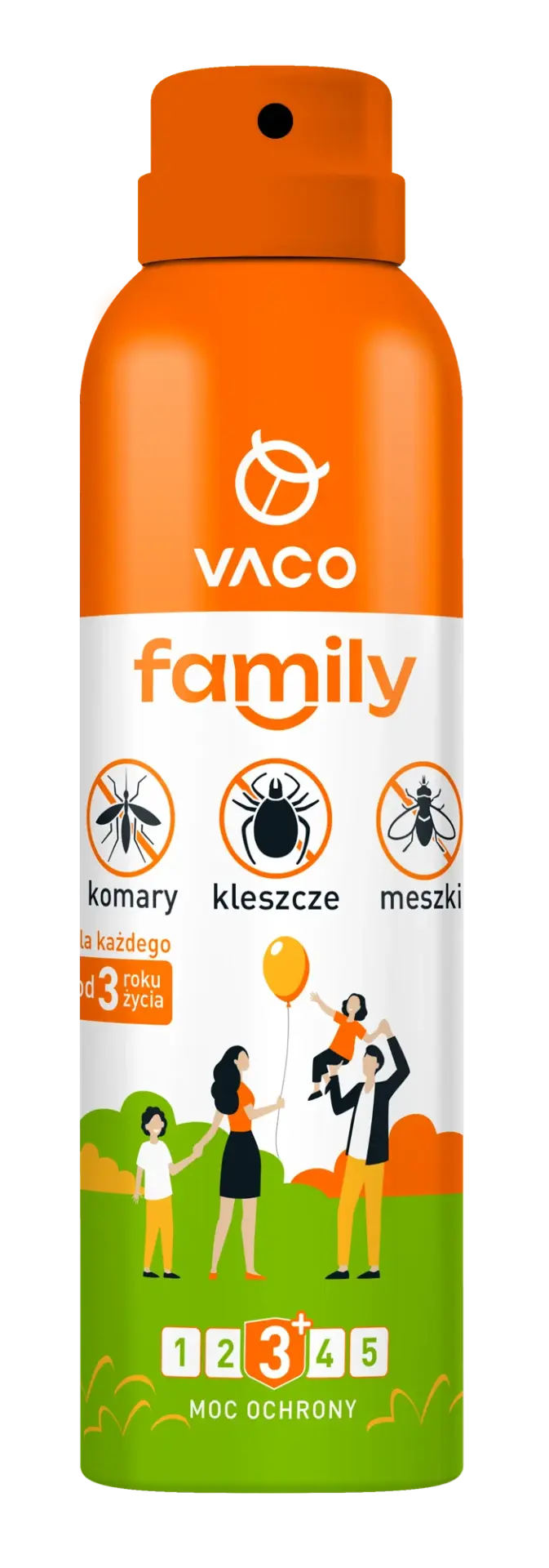 01a03a7f9a1aa03b64f201a1dbf93206 VACO FAMILY spray na komary kleszcze i meszki IR3535 100 ml