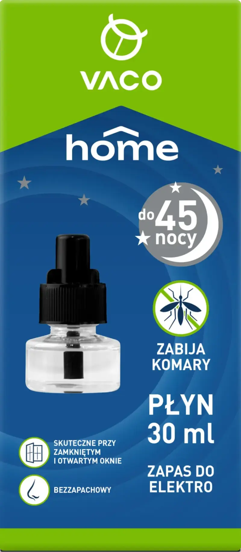 8d32365d198d3ecd8093b2e3ce44fa6d VACO HOME wkład do elektro na komary płyn 30 ml 45 nocy