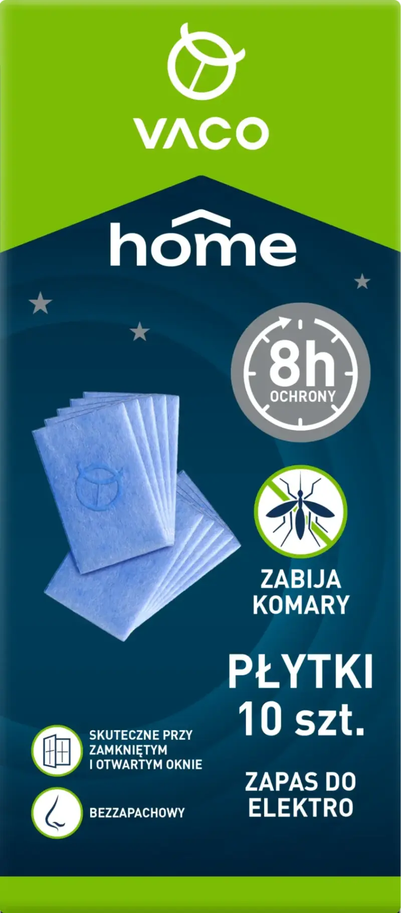 6a5052097caa691334e8f8548c71106d VACO HOME wkład do elektro na komary płytki 10 szt.