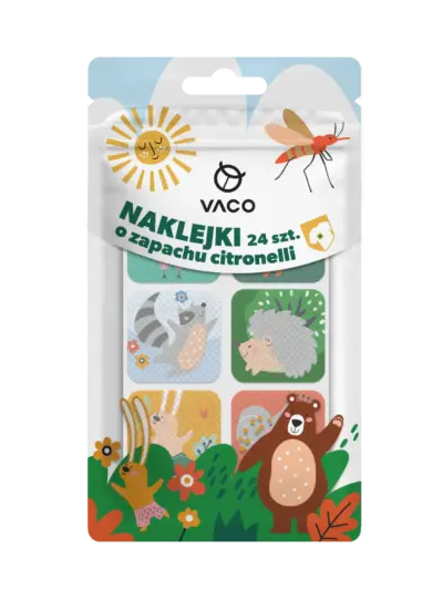 VACO KIDS naklejki na komary Citronella 24 szt.