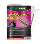 GOODSHOT NoSilverfish pułapki lepowe na rybiki, 5 sztuk, opakowanie solo