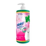 Pinky NanoWash koncentrat do mycia naczyń Mint 1 L z dozownikiem