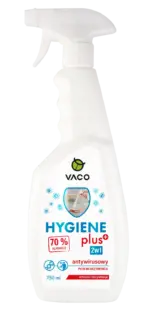 Butelka VACO Hygiene Plus 70% płyn do higieny powierzchni ze spryskiwaczem