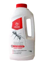 Tylna strona opakowania VACO MAX Stop Mrówkom 1 kg